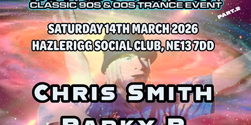 Hazlerigg Club FREE ENTRY EVENT - TRANCE DIMENSION
