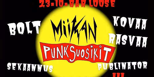 Miikan Punksuosikit 10 v bileet!