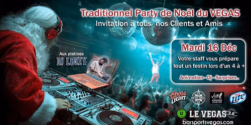 Party de No\u00ebl du VEGAS 3.0