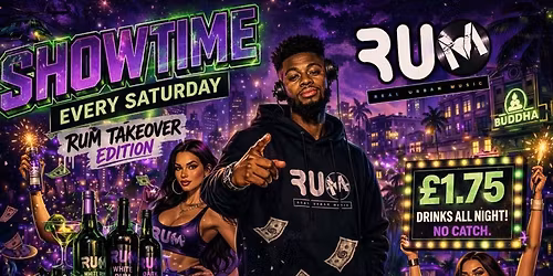 BUDDDHA X RUM: \u00a31.75 DRINKS