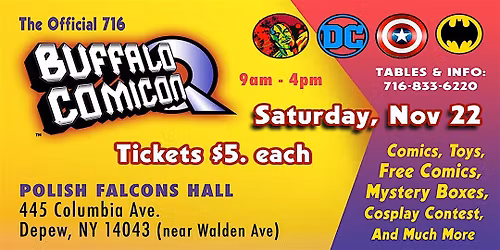 The Official 716 Buffalo Comicon
