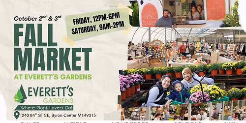 Fall Market at Everett's Gardens 