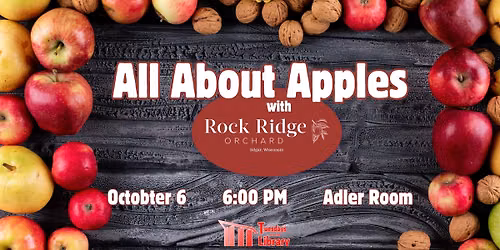 Tuesdays at the Library: All About Apples with Rock Ridge Orchard