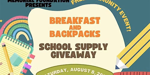 The Deborah Whitfield Memorial Foundation Breakfast and Backpacks Event