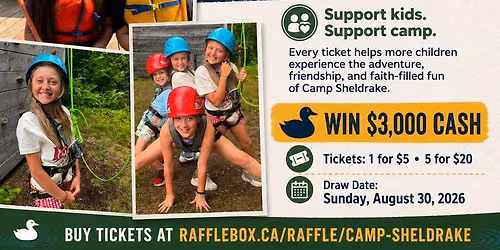 Camp Sheldrake Duck Race