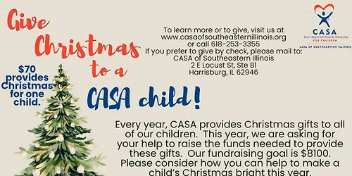 Give a child Christmas!