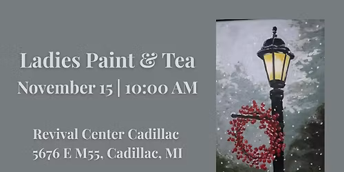 Ladies Paint & Tea \ud83c\udfa8