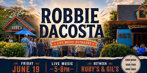 Live Music: Robbie Dacosta