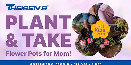 Plant & Take: Flower Pots for Mom