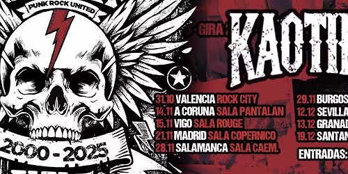 KAOTIKO Gira XX5 en A Coru\u00f1a (+ Konflikto)