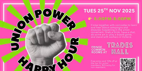 Union Power Happy Hour | November