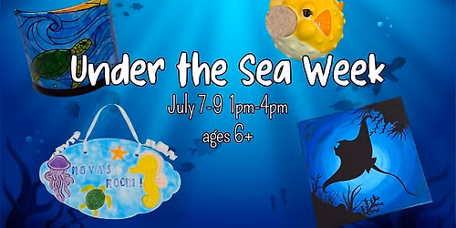 Summer Art Workshop 2026 Under The Sea Week