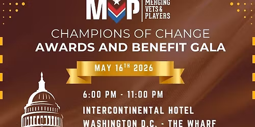 4th Annual MVP Champions of Change Awards & Benefit Gala