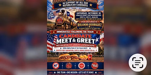 HCGOP KICKOFF TRAIN & Meet & Greet
