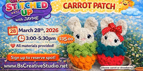 Crochet Class CARROT PATCH