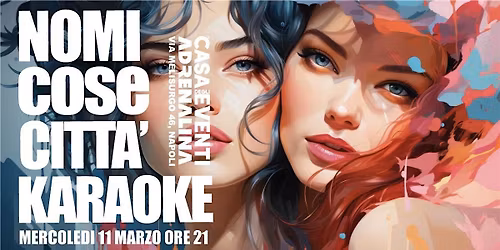 Mix al Karaoke e al gioco ''Nomi, Cose e Citt\u00e0