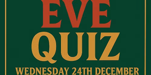 Clachnaharry Inn Christmas Eve Quiz
