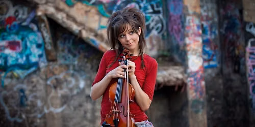 Lindsey Stirling with ARKIA