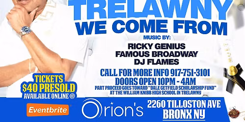 TRELAWNY WE COME FROM