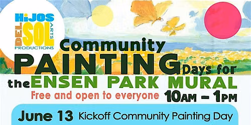 Community Painting Day-Ensen Park Mural