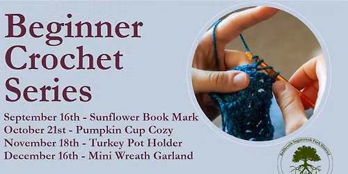 Beginner Crochet Series - Sunflower Book Mark