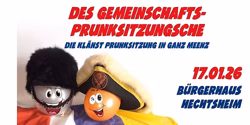 Des Gemeinschafts-Prunksitzungsche