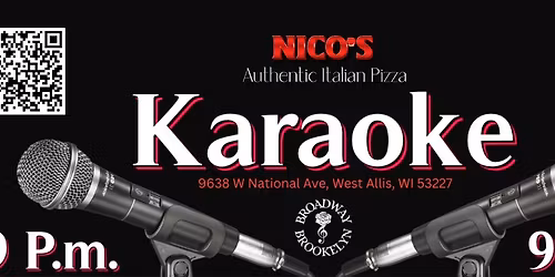Karaoke @ Nico\u2019s!!! \ud83c\udfa4 