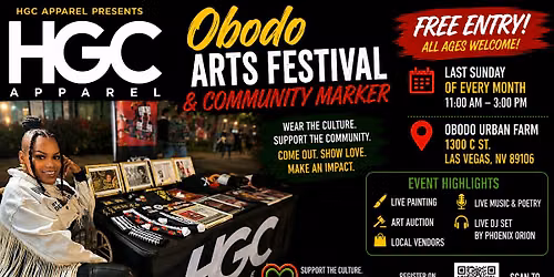 OBODO Black Culture Festival | Poetry, Painting, Food Trucks, & Pop-Ups