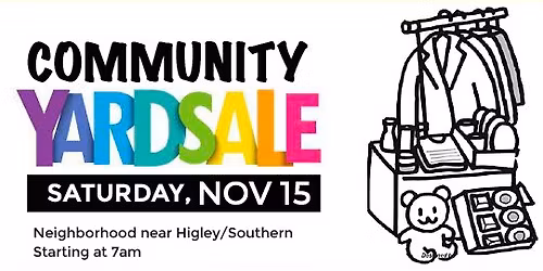 Neighborhood Community Yard Sale