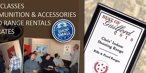 CT Pistol Permit Class at Chris' Indoor Range