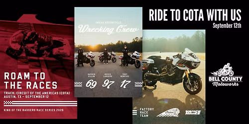 Roam To The Races - COTA - Group Ride