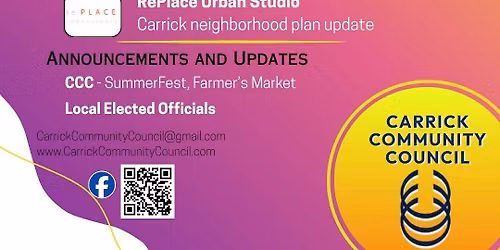 Carrick Quarterly Community Meeting