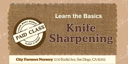 Knife Sharpening