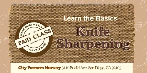 Knife Sharpening