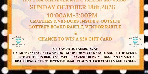 HAPPY FALL CRAFT & VENDOR EVENT