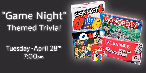 "Game Night" Themed Trivia