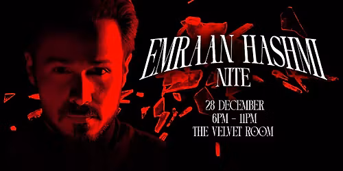 EMRAAN HASHMI NITE by Jalebi Nights (28 December 2025)