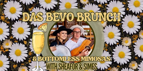 Brunch, Bottomless Mimosas, & LIVE music from Sheafor & Simes