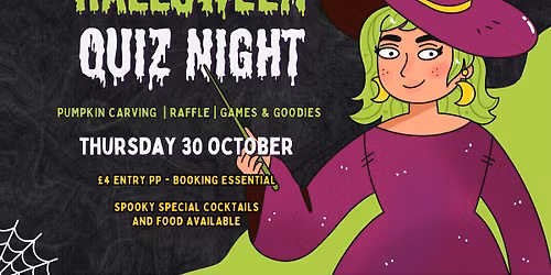 Halloween Quiz Night (SOLD OUT)