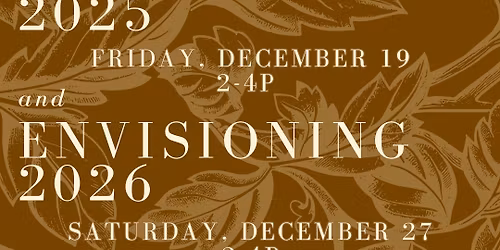 Processing 2025: Meditation, journaling, and sharing circle to process the past