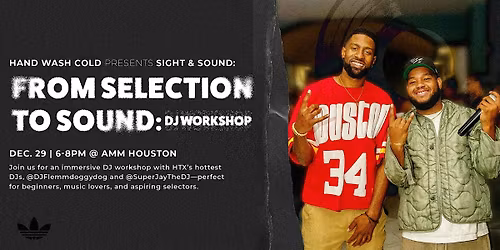 From Selection to Sound: DJ Workshop