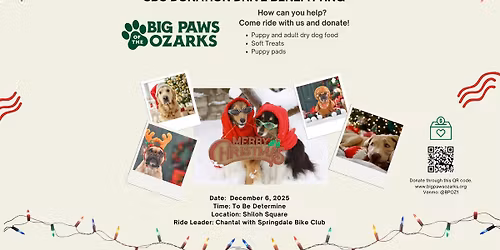 SBC Donation Drive Benefitting Big Paws of Arkansas