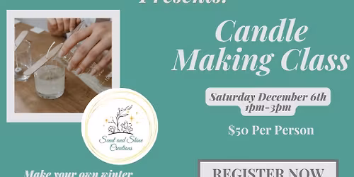 Soy Candle Making Class