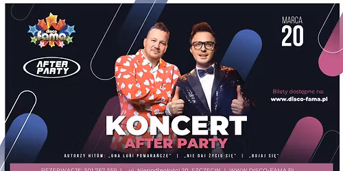 KONCERT | AFTER PARTY | DISCO FAMA