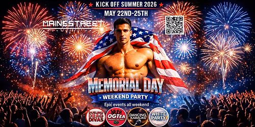 Memorial Day Weekend Party 2026 at Mainestreet Ogunquit