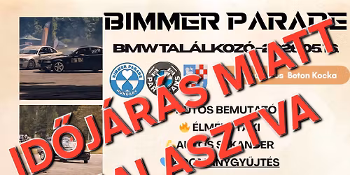Bimmer Parade ADOM\u00c1NYGY\u00dcJT\u00c9S 2026