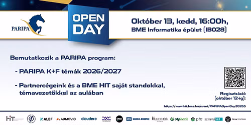 PARIPA Open Day 2026