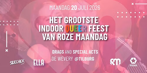 Het grootste queer feest van Roze Maandag
