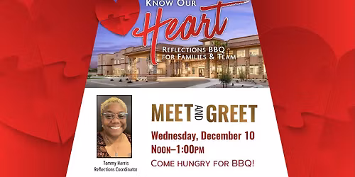 Meet Our Heart: Reflections BBQ & Family Meet-and-Greet