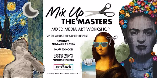 Mix Up The Masters Art Workshop